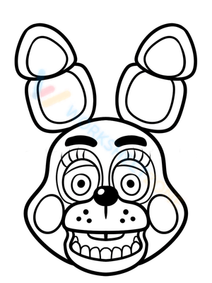 Free printable five nights at freddys fnaf coloring pages