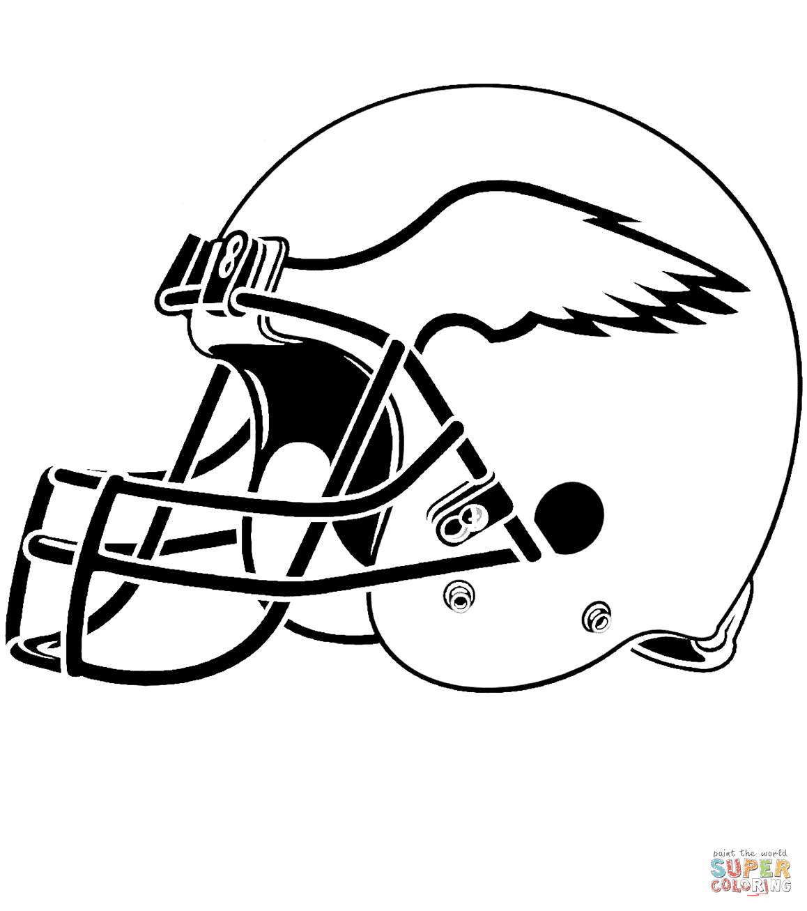 Nfl coloring pages printable for free download