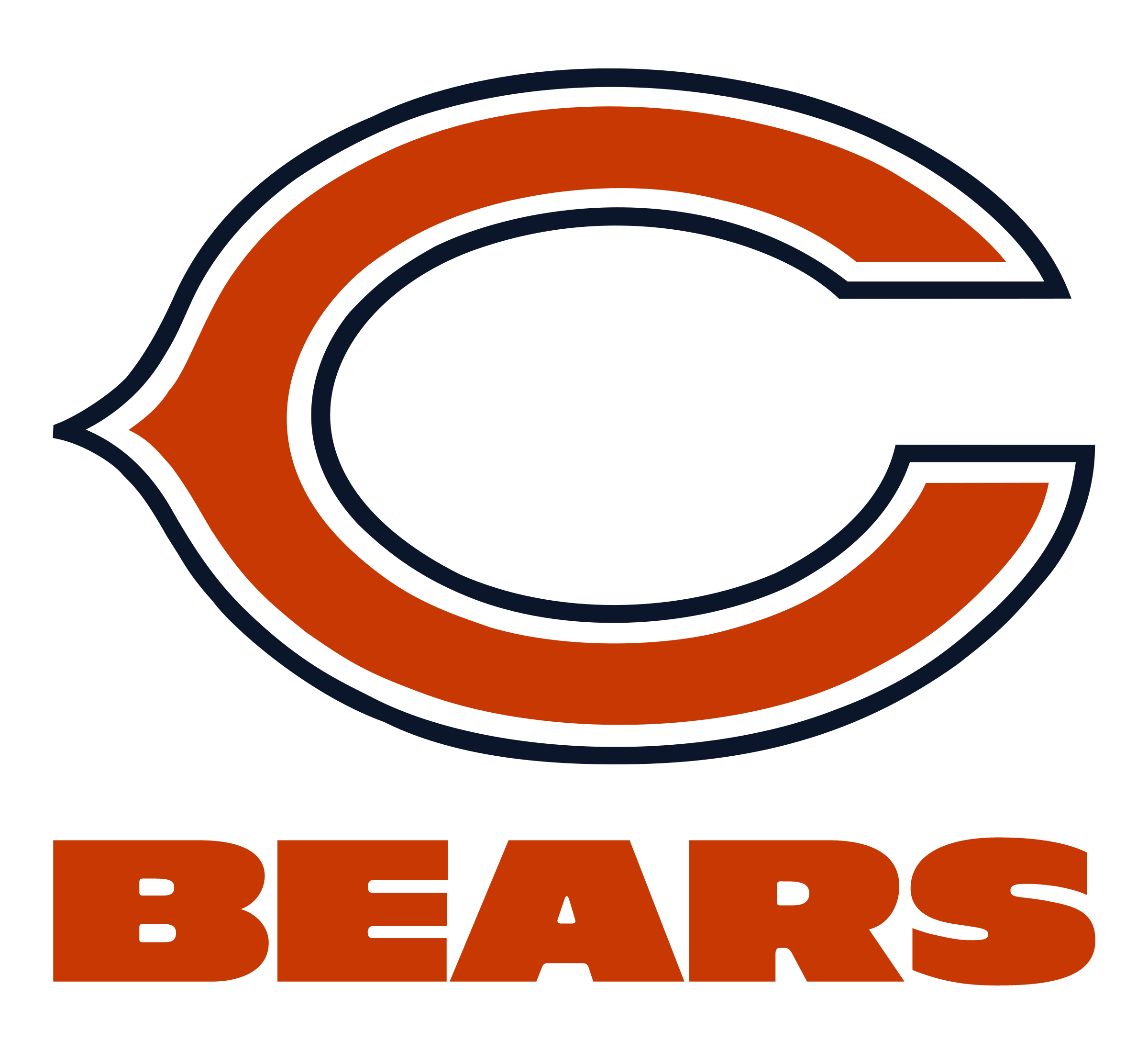 Chicago bears logo png transparent svg vector