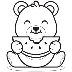 Teddy bear coloring pages