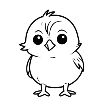 Cartoon chicken cartoon coloring pages to print outline sketch drawing vector chicken drawing car drawing cartoon drawing png and vector with transparent background for free download