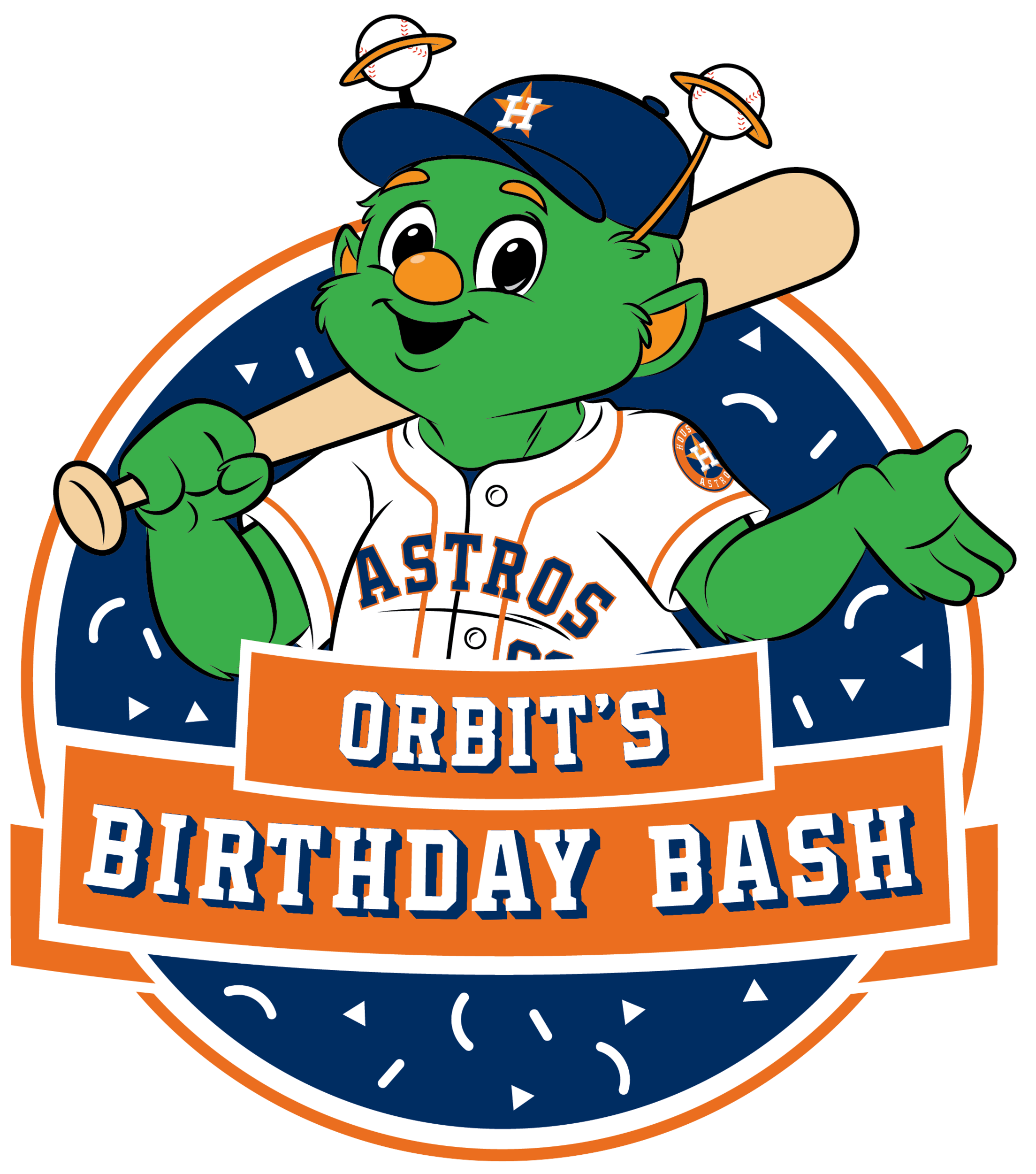 Orbits birthday celebration houston astros