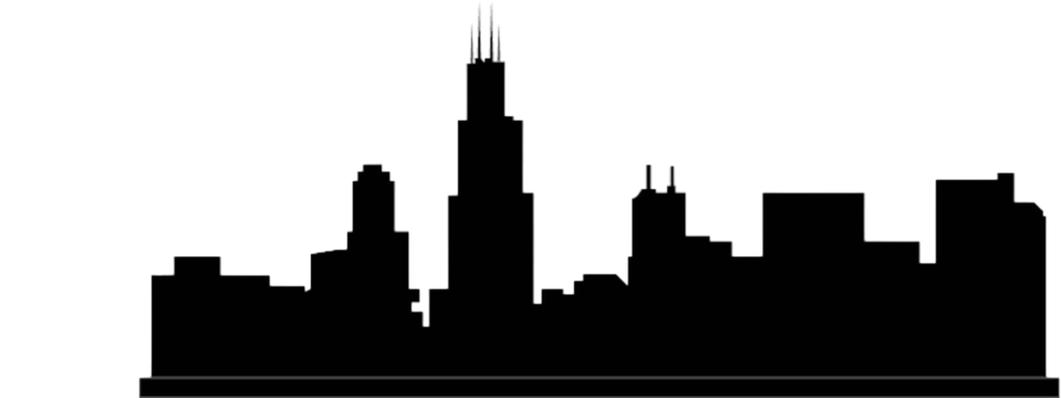 Chicago skyline png transparent images free download vector files