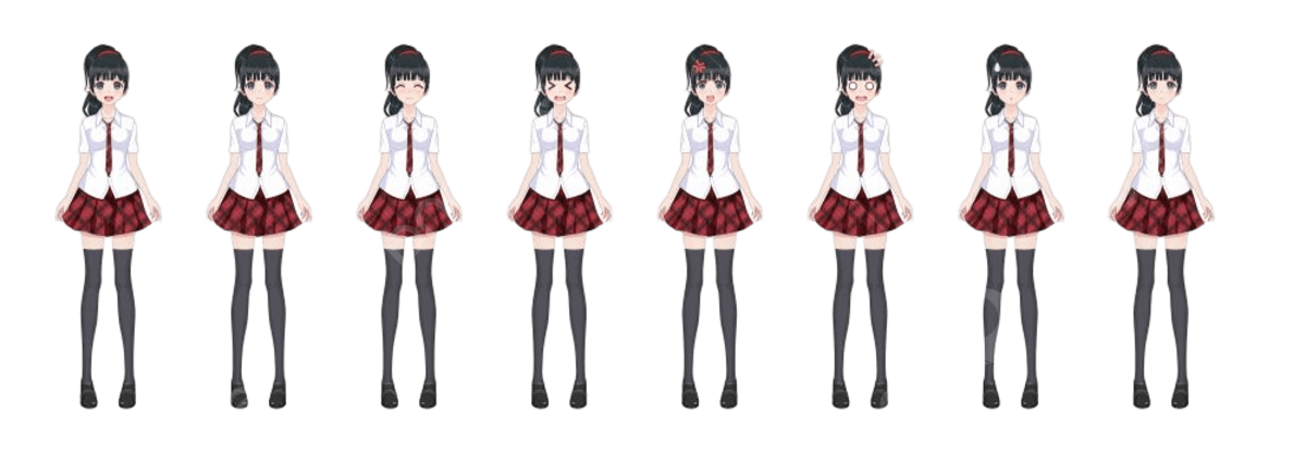 Anime manga chica linda citas png dibujos apoev uniforme equipo png y vector para dcargar gratis