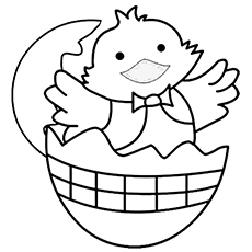 Top free printable cute chicks coloring pages online