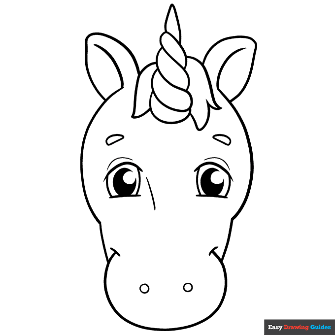 Free printable easy cute coloring pages for kids