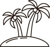 Palm tree coloring pages free coloring pages