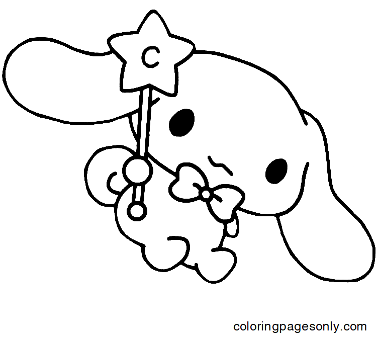 Cinnamoroll coloring pages printable for free download