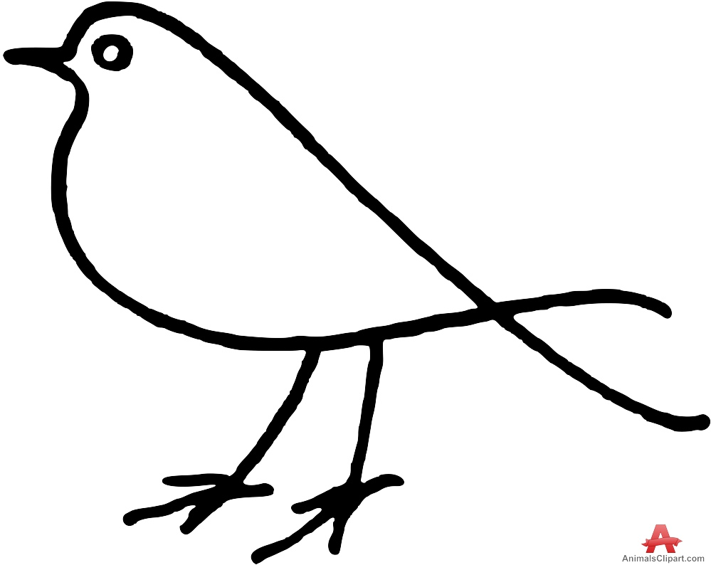 X bird outline clipart clip art images drawing pictures of birds pictures to draw line drawing