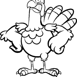 Turkey coloring pages printable for free download