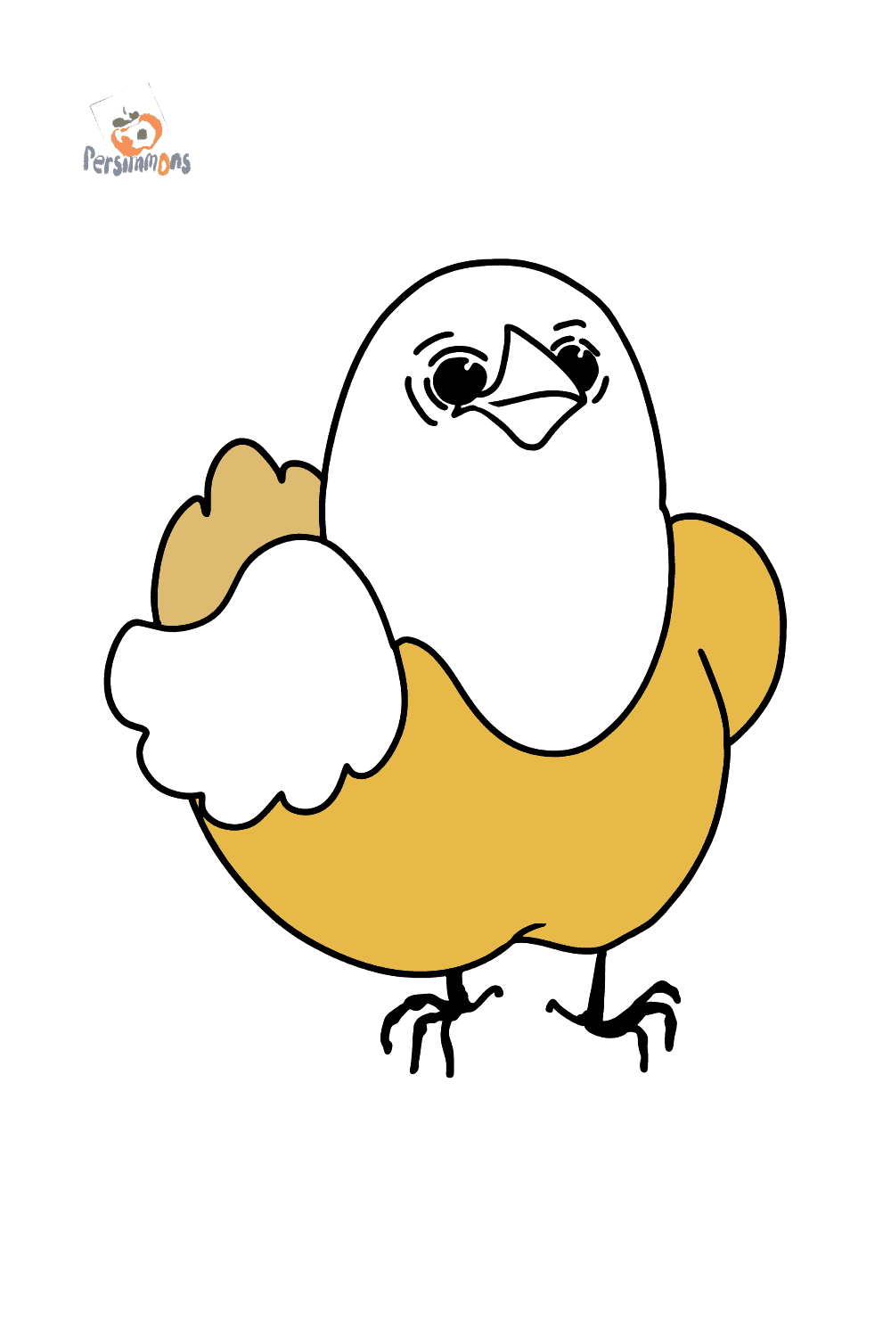 Chicken coloring page â online or printable for free