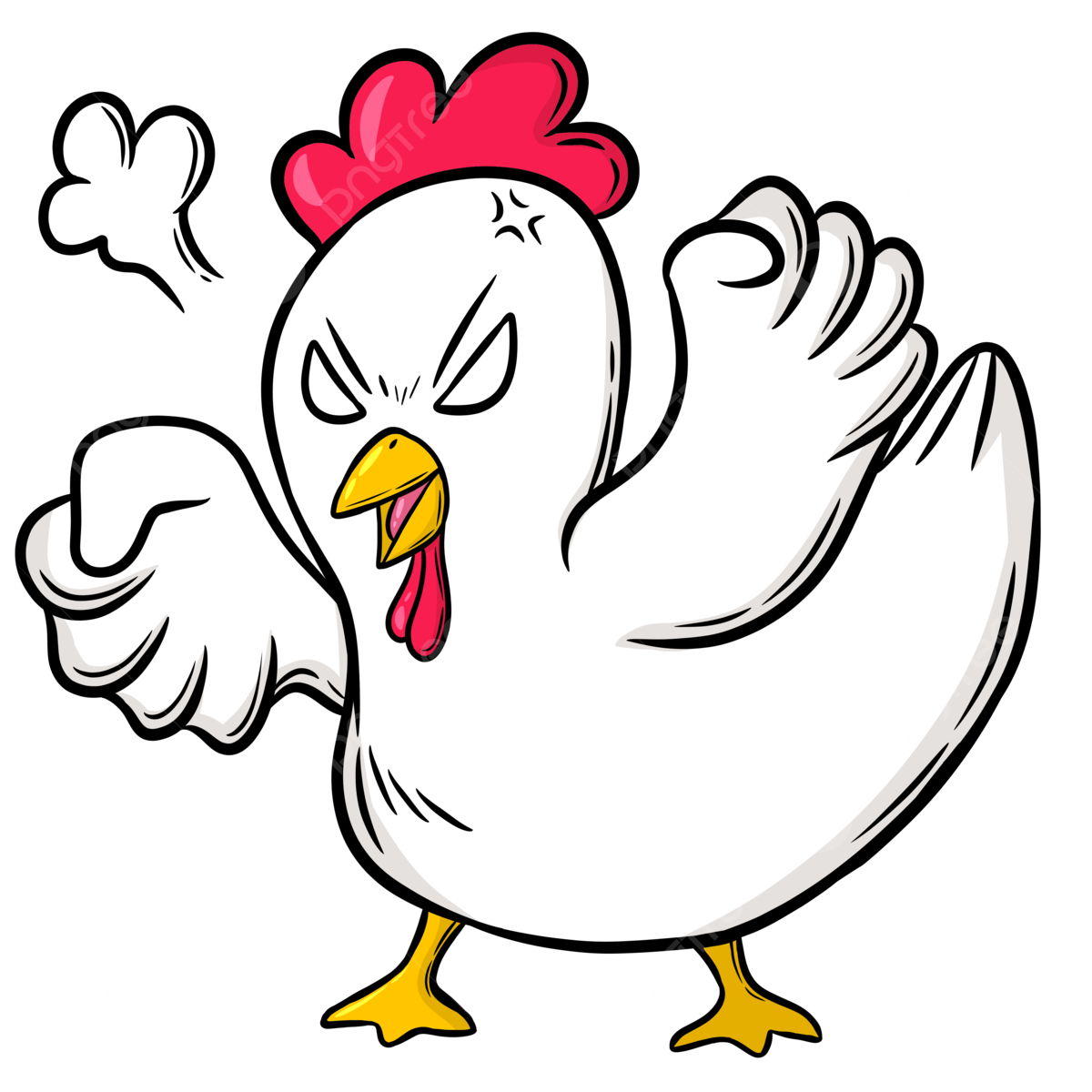 Angry chicken angry drawing angry sketch chicken png transparent clipart image and psd file for free download