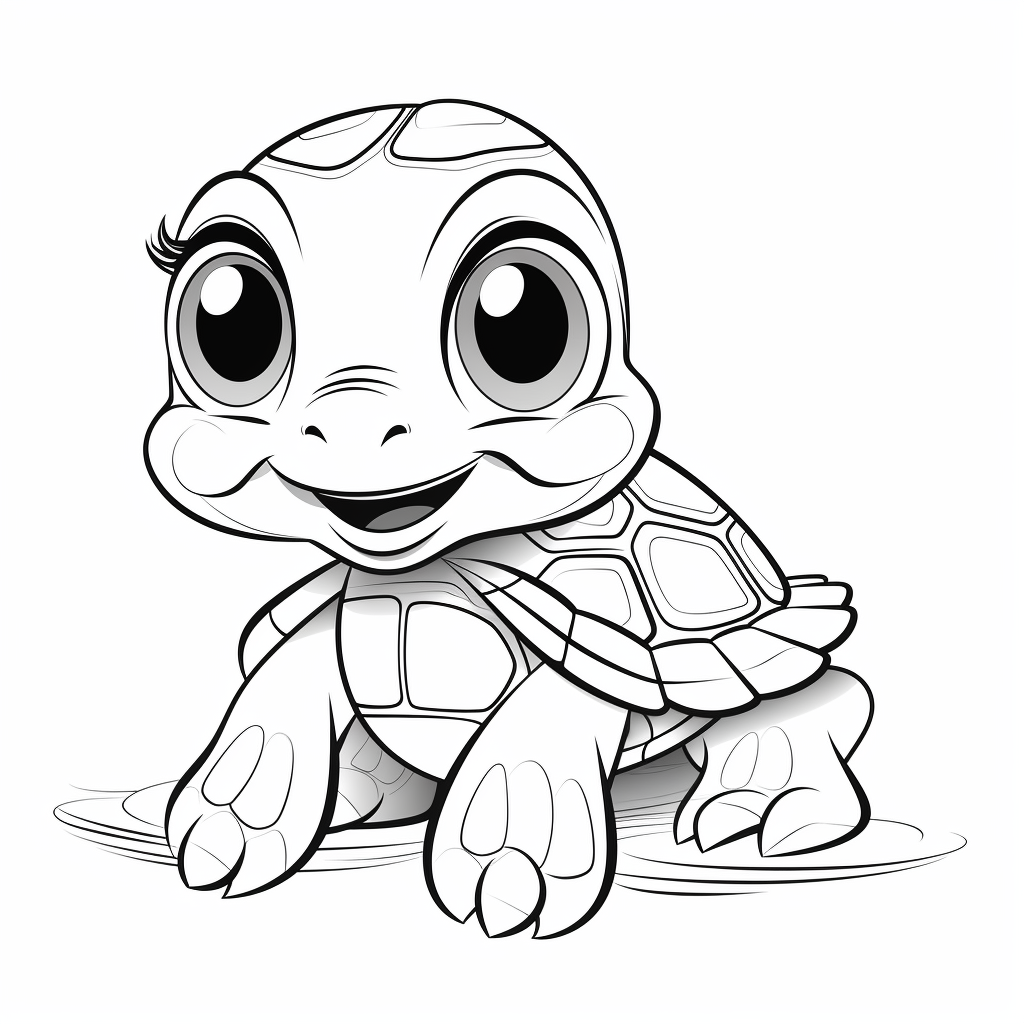 Cute animal coloring pages