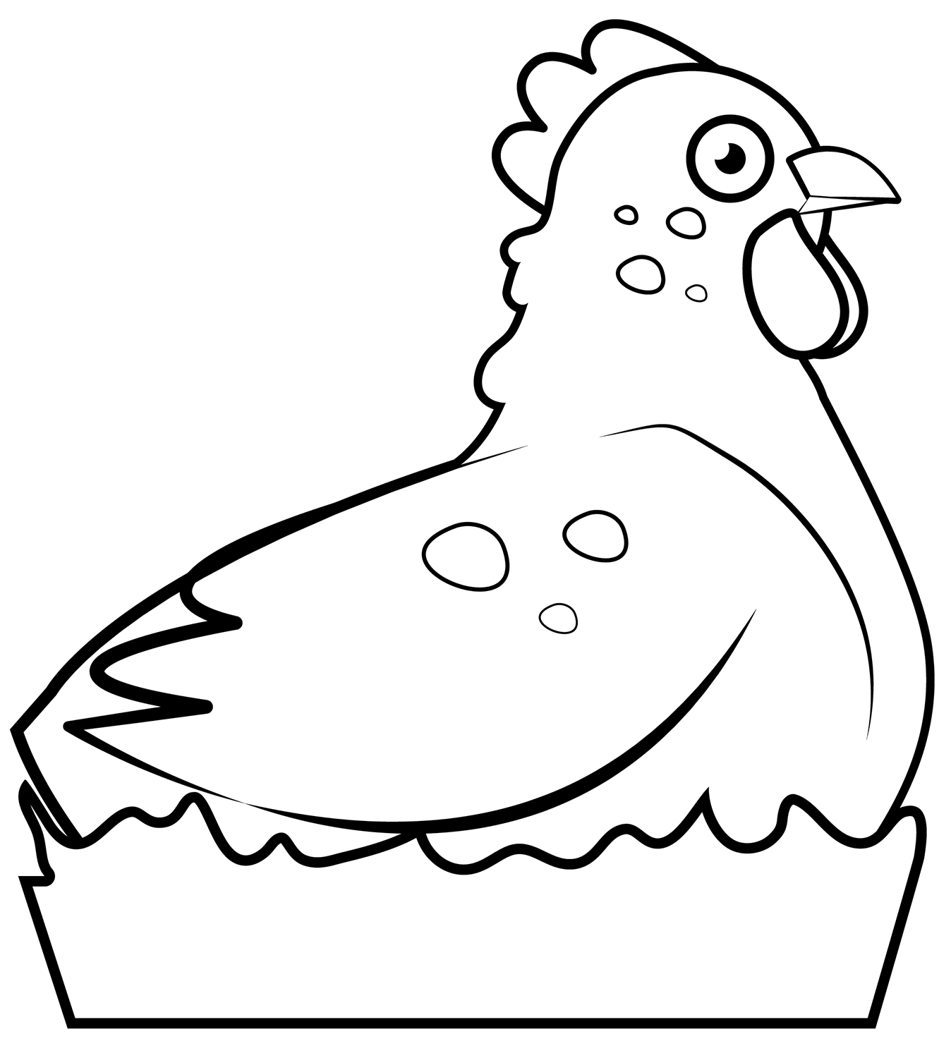 Chicken printable template free printable papercraft templates