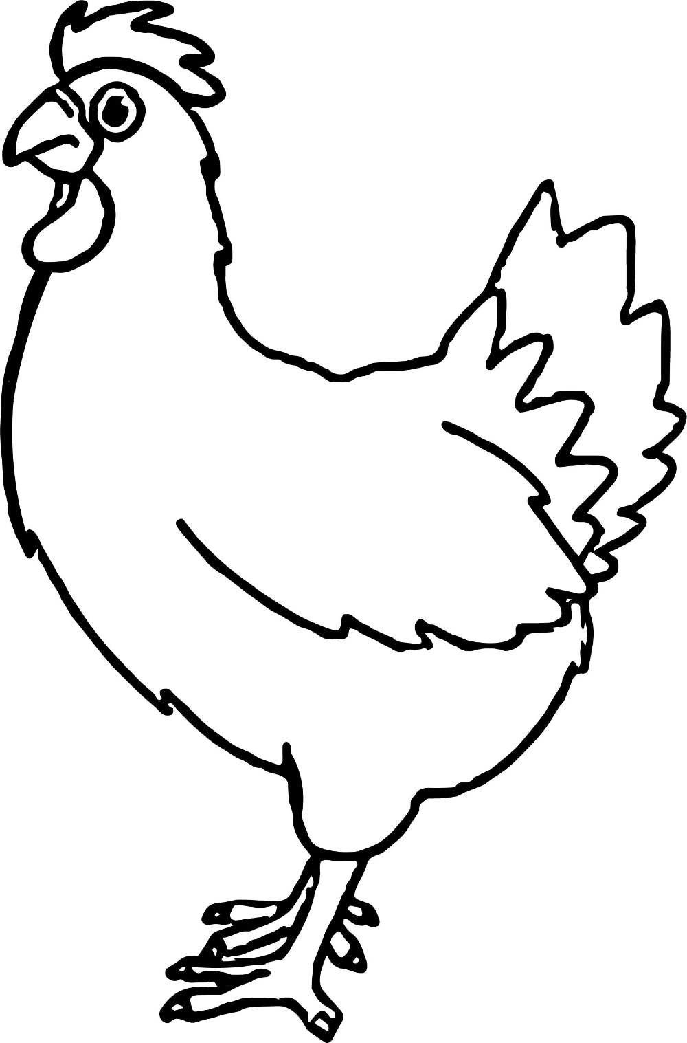 Chicken coloring pages chicken coloring chicken coloring pages coloring pages