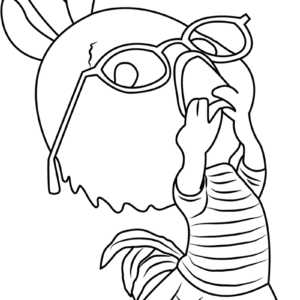 Chicken little coloring pages printable for free download