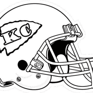 Kansas city chiefs coloring pages printable for free download