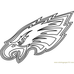 Football logos coloring pages for kids