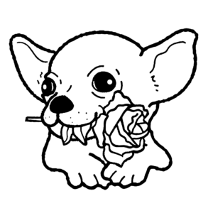 Chihuahua coloring pages printable for free download