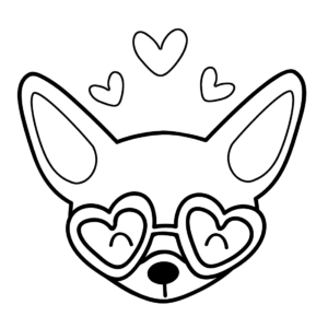 Chihuahua coloring pages printable for free download