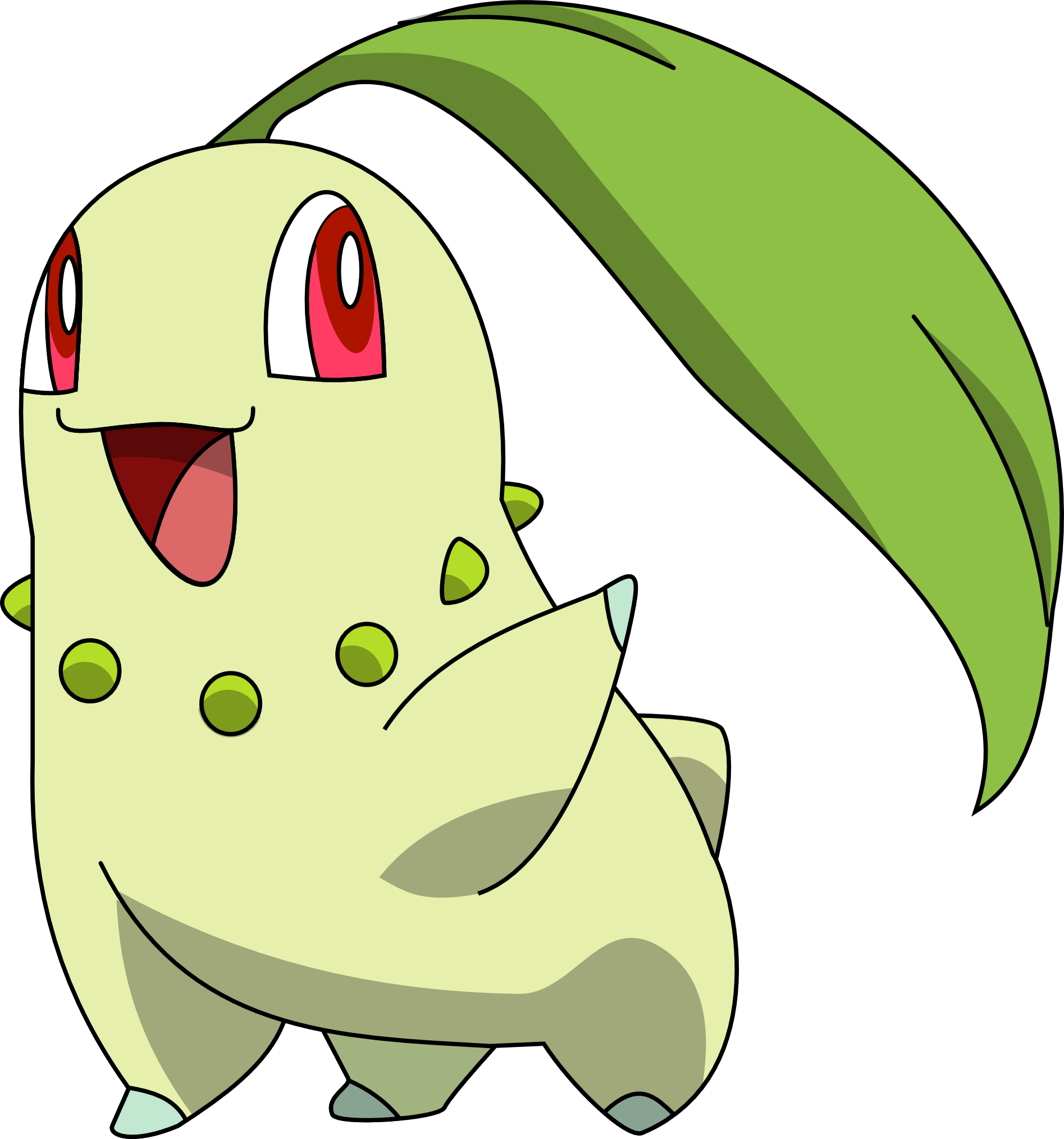 Chikorita sonic pokãmon wiki