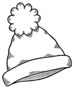 Hat coloring pages free printable pictures