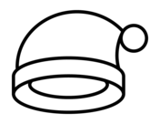 Hat coloring pages free printable pictures