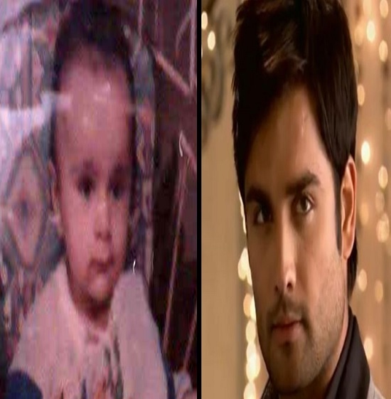 Television actors childhood photos