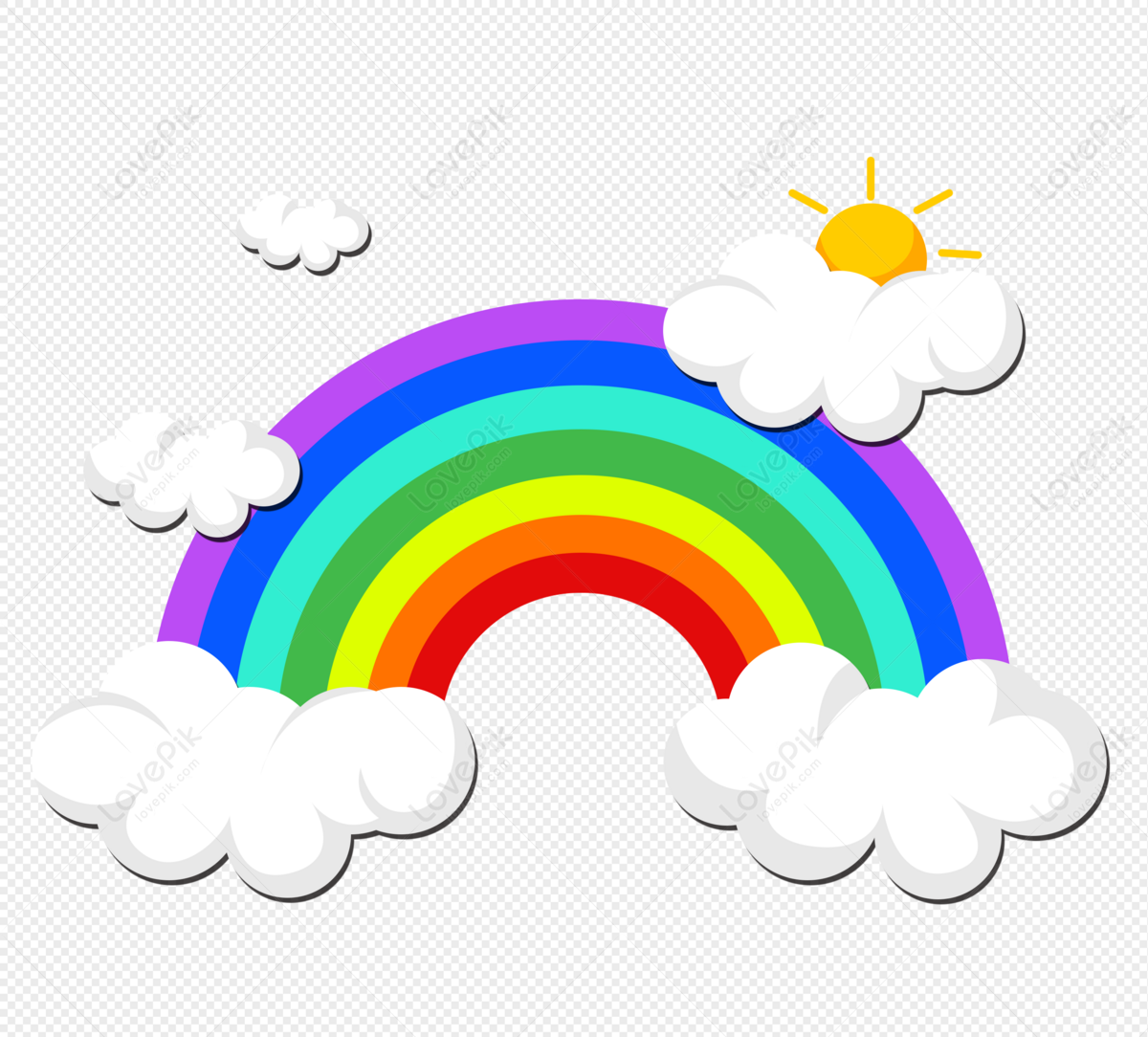 Childrens day rainbow png images with transparent background free download on