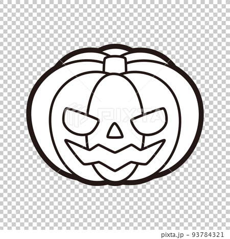 Halloween pumpkin jack o lantern coloring page