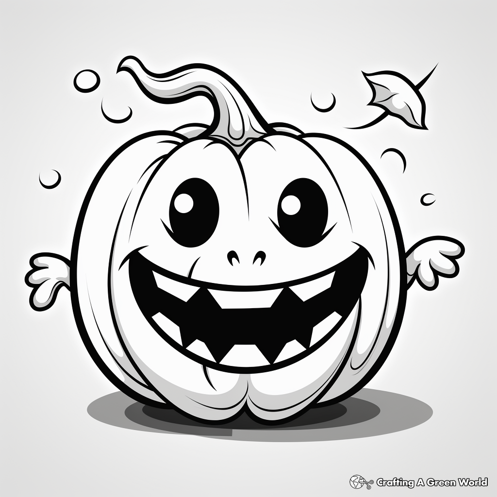 Halloween preschool coloring pages