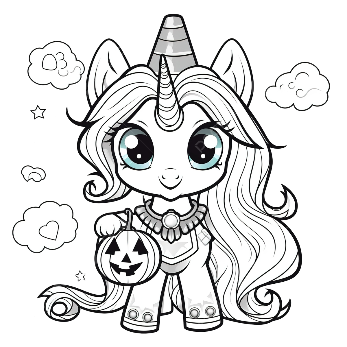 Halloween coloring pages png transparent images free download vector files