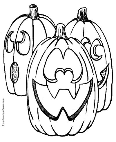 Halloween coloring pages