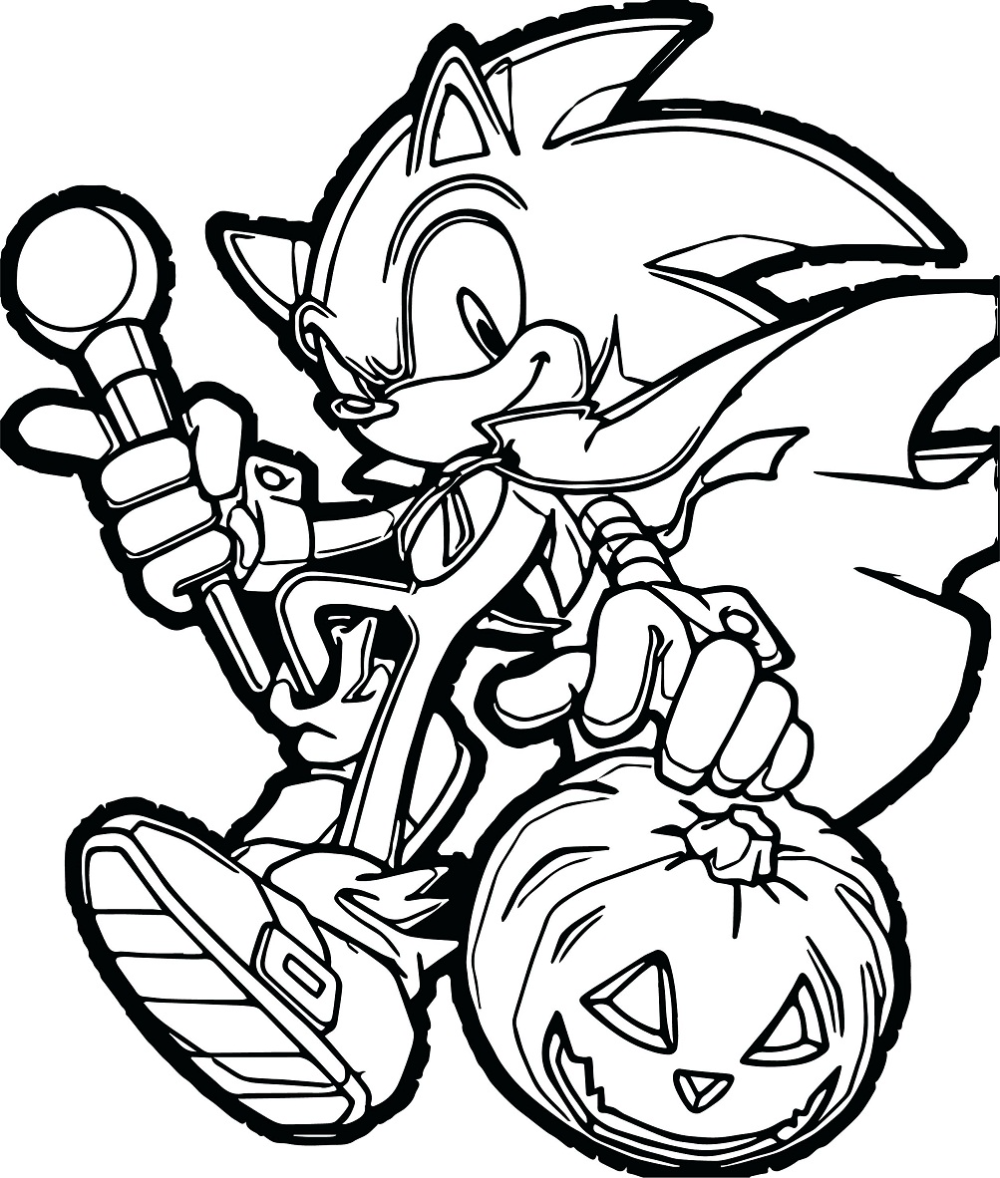 Halloween sonic coloring page pumpkin coloring pages monster coloring pages pokemon coloring pages