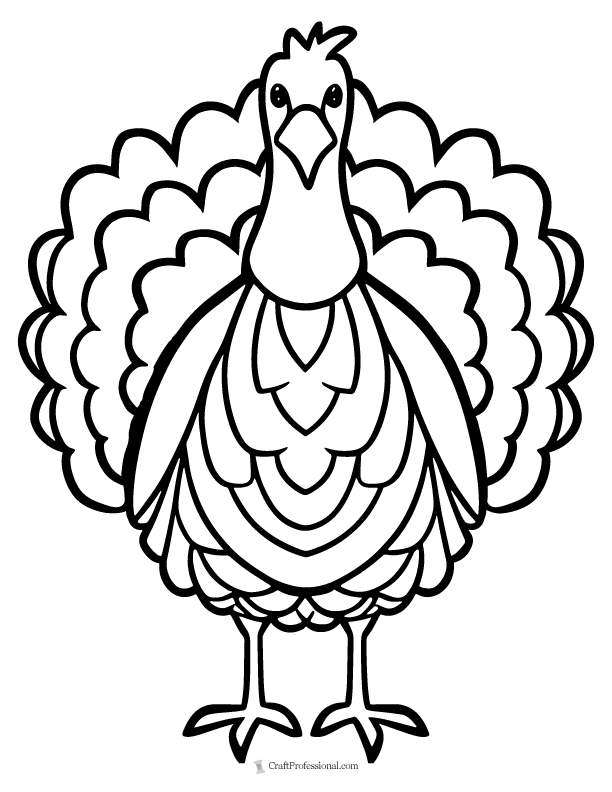 Thanksgiving coloring pages