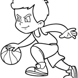 Basketball coloring pages printable for free download