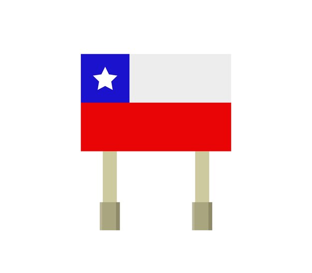 Page puerto varas city chile flag design images