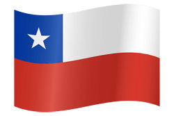 Chile flag clipart