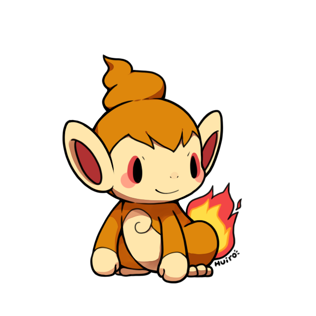 Chimchar pokemon drawings cute pokemon pictures pokemon art