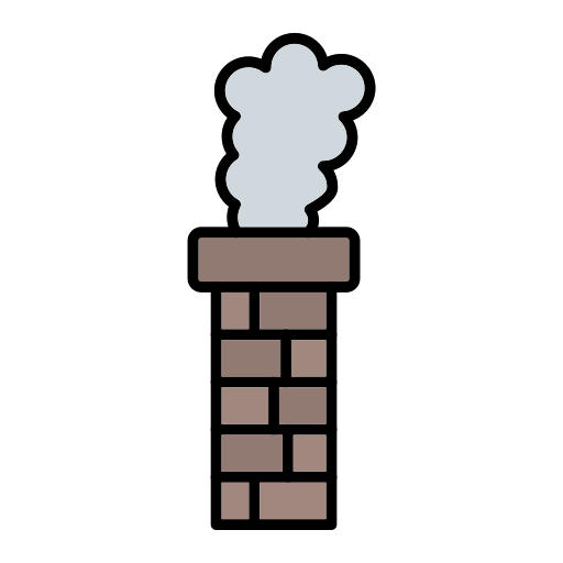 Chimney generic outline color icon