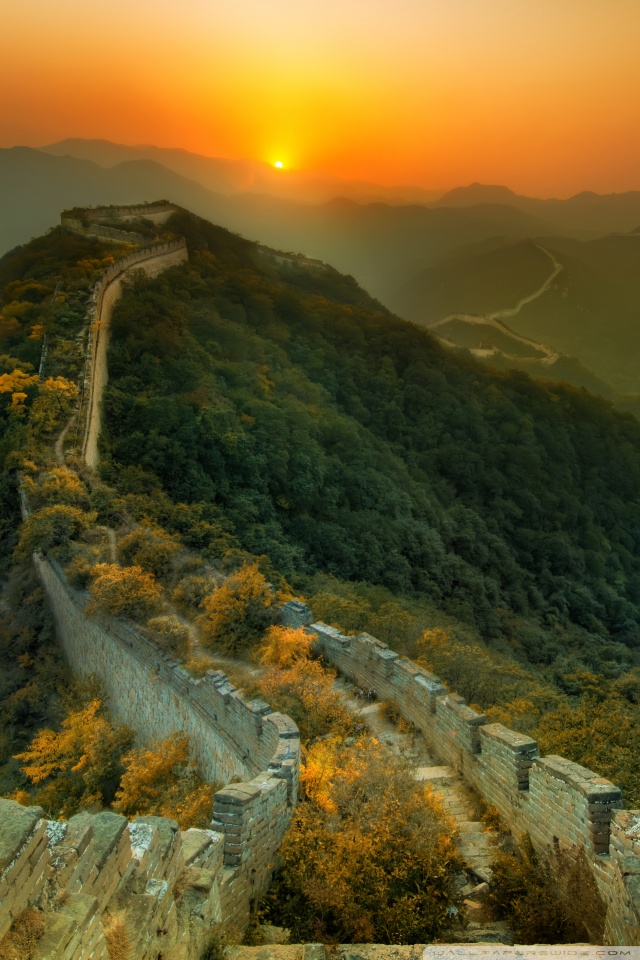 2.china wall wallpaper