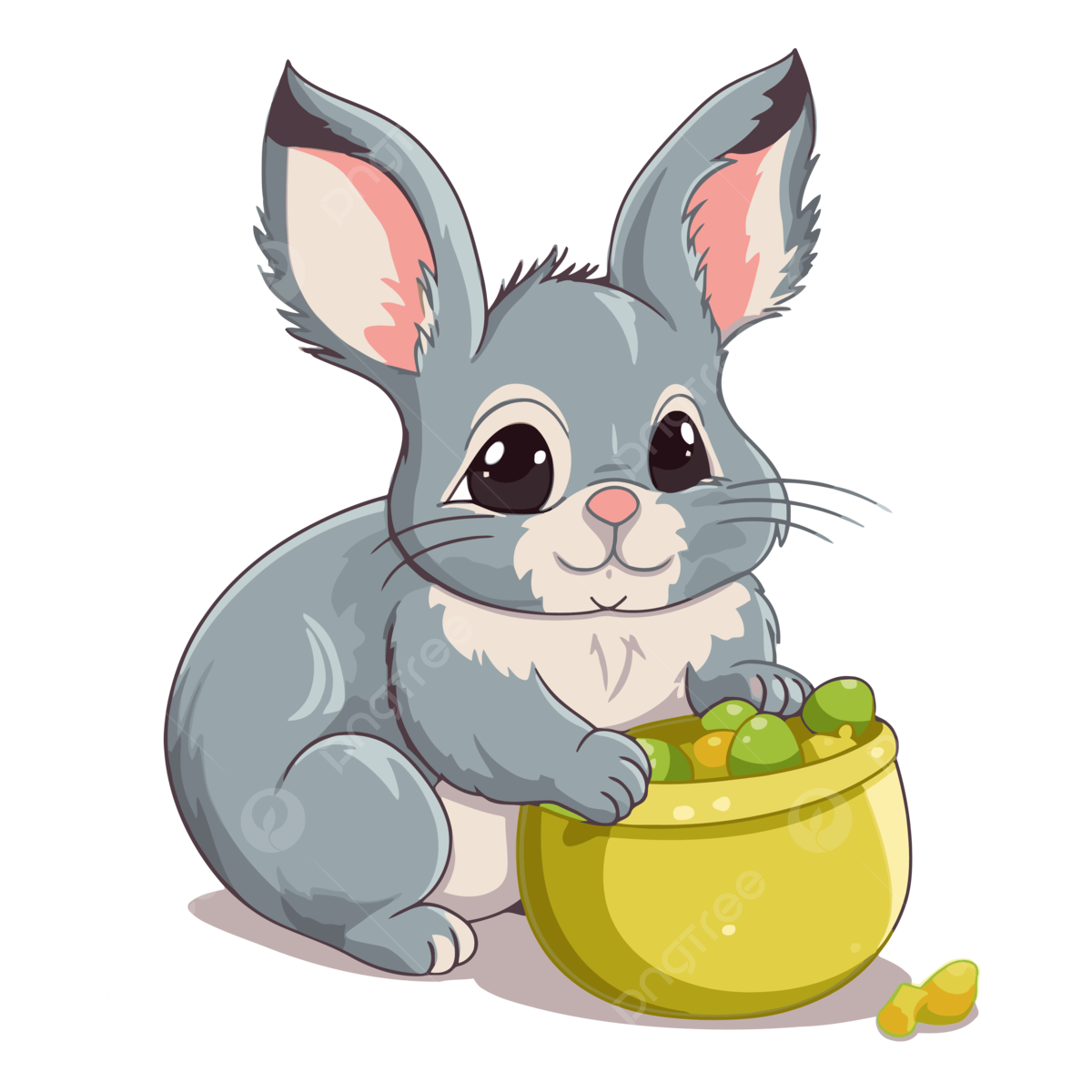 Chinchilla vector art png images free download on