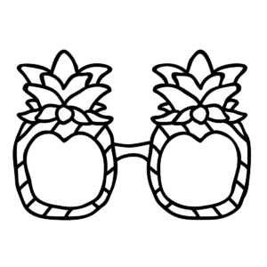 Sunglasses coloring pages printable for free download