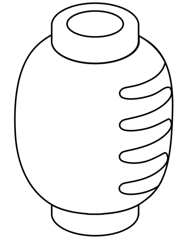 Red paper lantern emoji coloring page free printable coloring pages