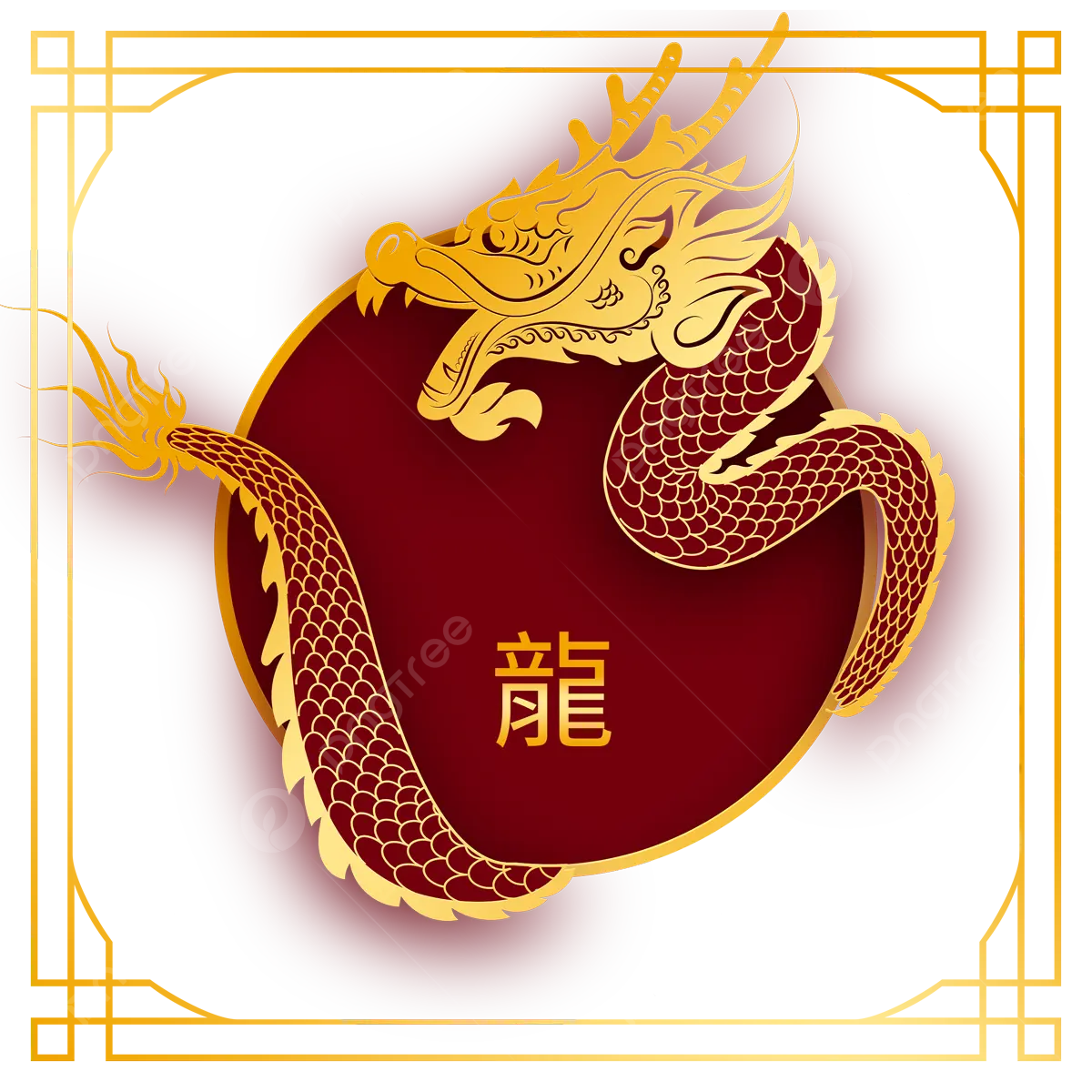 Chinese new year dragon png transparent images free download vector files