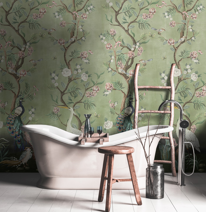 Download Free 100 + chinoiserie wallpaper bathroom