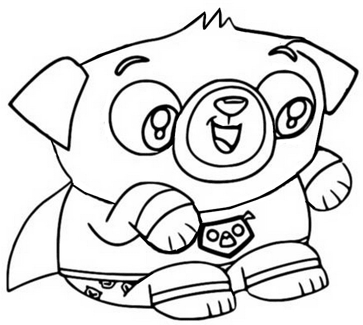 Chip and potato coloring pages