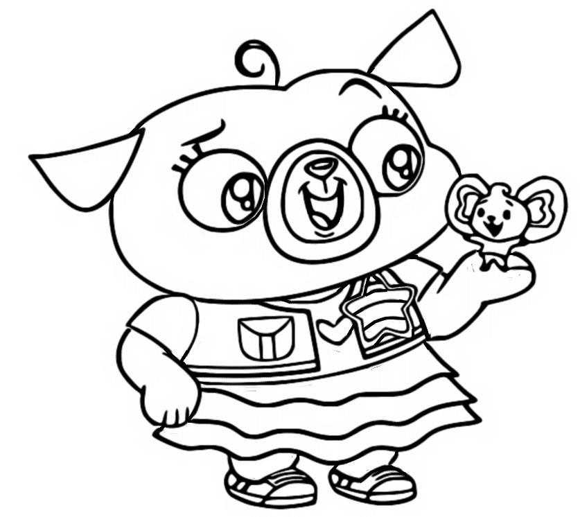 Chip and potato coloring pages printable for free download