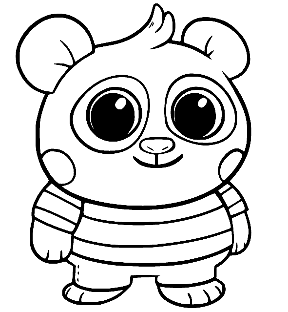 Chip and potato coloring pages printable for free download