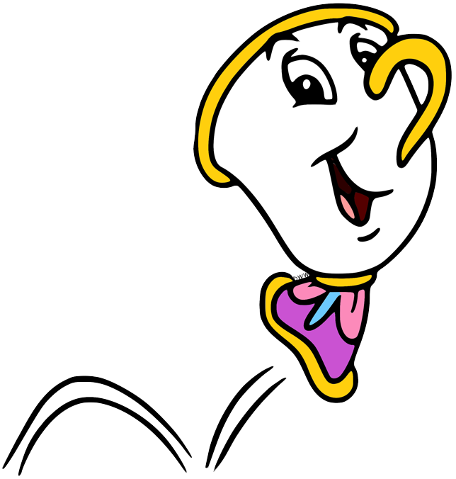 Mrs potts chip clip art images disney clip art galore